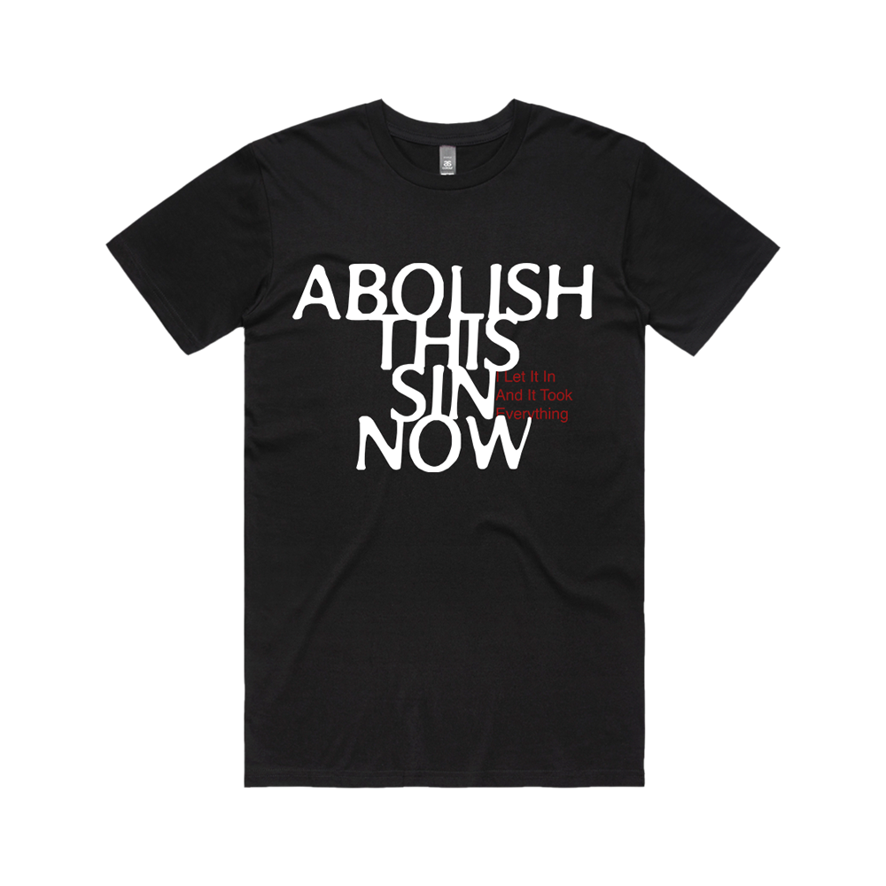Loathe-AbolishThisSinNow-Tee-Front